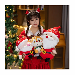Thiết Kế Mới Santa Claus Tuần Lộc Cây Giáng Sinh Sang Trọng Giáng Sinh Thú Nhồi Bông Cho Bé Quà Tặng - Product Image 1