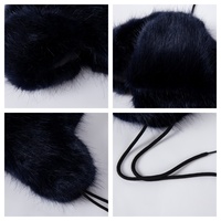 Gorro de Invierno Unisex para Adultos, de Piel Sintética, Estilo Aviador, Impermeable, Cálido y Transpirable
