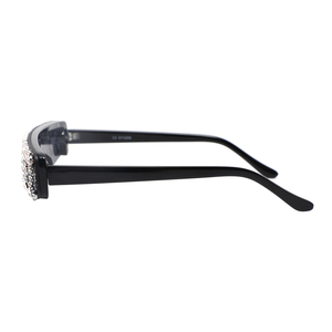 HongKang 2021 diamantes moda nuevos tonos cristal goteo gafas de sol mujeres diamantes de gran tamaño hombres gafas de sol - Product Image 3