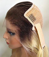 Perruque Lace Front Glueless Blond Platine 613, Dentelle Suisse HD Transparente 13x6, Densité 180%, Cheveux Humains Vierges Bruts Pré-Pluckés