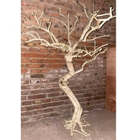 Branche de bois blanchie faite à la main pour arbre décoratif artificiel, idéale pour la décoration de mariages, maisons et hôtels, plante artificielle d'intérieur