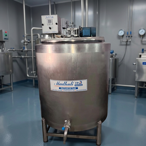 Machine de fabrication de crème glacée, pasteurisateur de 500 litres, ligne de production de crème glacée, équipement de traitement du lait, cuve de pasteurisation - Product Image 3