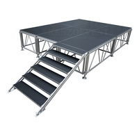 Scène modulaire détachable en aluminium, podium portable