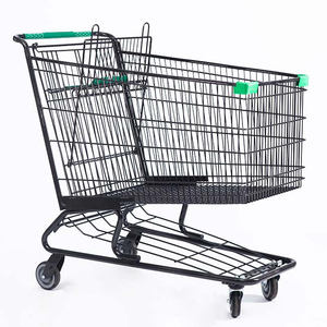 Тележка для супермаркетов в американском стиле, 262L, прочная платформа, сделано в Китае - Product Image 2