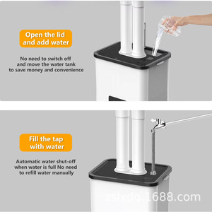 Humidificador Industrial Ultrasónico de 30L con Doble Tubo, Gran Capacidad, Pulverizador Atomizador para Uso Industrial - Product Image 5