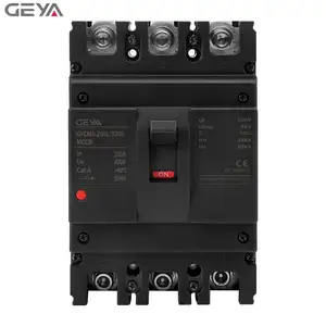 GEYA 3Pole 250A MCCB Circuit Breakers Moulded Case Circuit Breaker 400V-690V with CE Certificated MCCB