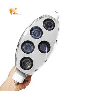 Lampe dentaire électrique de lumière d'opération dentaire d'ombre de 5 LED pour des équipements et accessoires de thérapie orale - Product Image 1