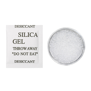 Sachet de papier composite déshydratant en gel de silice 3g OEM, absorbant l'humidité non toxique pour l'emballage de vêtements, jouets et petites marchandises - Product Image 1