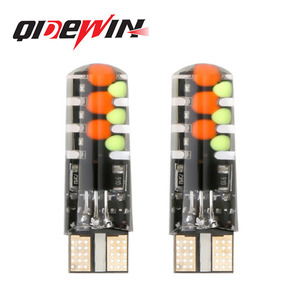 QideWin T10 LED Parking Light 6SMD RGB Seven Color Flashing <b>Car</b> <b>Interior</b> Lighting - Product Image 2