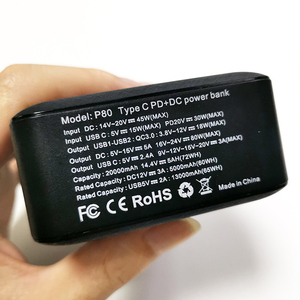 Power Bank DC 80W Caricabatterie <span class=keywords><strong>Portatile</strong></span> per Laptop 26800mAh <span class=keywords><strong>Batteria</strong></span> Esterna Compatibile con la Maggior Parte dei Laptop - Product Image 3