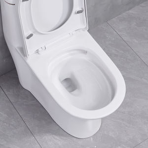 小さな家のための超クールなフラッシュ便座; 直接フラッシュセラミック家庭用節水サイレントサイフォン型便座 - Product Image 3