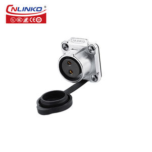CNLINKO M20 2-контактный замок безопасности 20a зарядное устройство 480 вольт наружные электрические кабельные соединители водонепроницаемый кабельный разъем IP68 - Product Image 6
