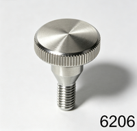 Nouvelle vis M6 compatible 6206 en aluminium moleté pour imprimante jet d'encre continu série 9010/9020/9030/9018/9028
