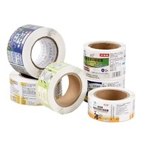 Autocollants adhésifs en vinyle mat résistant à l'eau et à l'huile, imprimés UV personnalisés, découpés à la forme, étiquettes d'emballage pour cadeaux et artisanat
