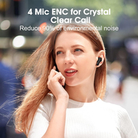 QCY T13 ANC Auriculares inalámbricos con cancelación activa de ruido HT06 Auriculares inalámbricos verdaderos a prueba de agua Auriculares Bluetooth 5,3