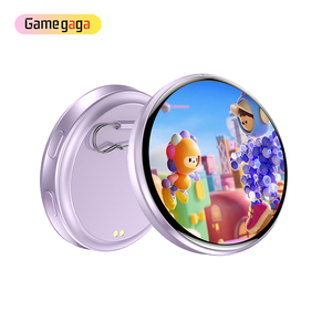X E87 <b>Smart</b> LED Digital Display Badge 1.7 Inch HD Screen Bluetooth Custom Photo GIF Video 450mAh DIY Gift Pin Badge - Product Image 1