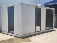 Maison conteneur personnalisée, structure en acier préfabriquée, étanche