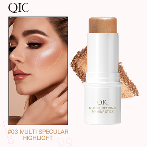 QIC Etiqueta Privada venta al por mayor crema facial maquillaje contorno siguiente resaltador Stick 3 en 1 colorete bronceador resaltador 3 años BLUSHER 8G - Product Image 3