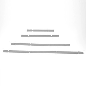 Thermally Conductive <b>Silicone</b> Cloth Insulating Sheet Grey Pressure Resistant Heat Pipe <b>Pad</b> - Product Image 1