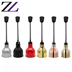 Treo Ấm Hơn Đèn Cafeteria Nhà Hàng Thiết Bị Thực Phẩm Warming Đèn Thép Điện Xách Tay Buffet Sưởi Ấm Thực Phẩm Đèn Led - Product Image 5