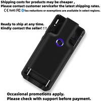 Escáner de Código de Barras Universal SHUNQI con Clip Trasero para iPhone y Teléfonos Inteligentes Android, Dispositivo Lector de Códigos QR 1D 2D Inalámbrico Bluetooth