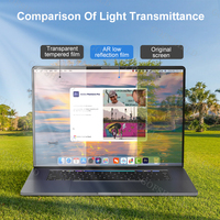 Film AR Premium untuk MacBook Neo 13" Air 13.6 M5 2026 Pelindung Layar Anti Refleksi Tampilan Ultra Jernih Mengurangi Silau Laptop