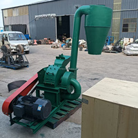 Broyeur à bois à marteau unique haute efficacité, petite machine agricole pour le broyage du bois, idéale pour la maison, la ferme et l'usine