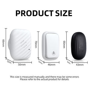 กริ่งประตูไร้สาย120V/220V สำหรับบ้านกริ่งควบคุมด้วยรีโมทคอนโทรลของ EU - Product Image 6