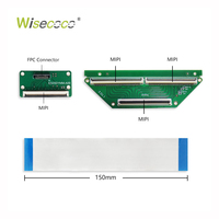 Écran LCD circulaire extérieur personnalisé, écran LCD Raspberry PI rond, écran circulaire de 5 pouces, module LCD double face pour AR VR