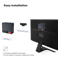 Mini PC Beelink SER5 AMD 5500U 16G 500GB DP+HDTV DDR4 Wins11 SATA SSD Computadora de Escritorio Industrial para Señalización Digital, Juegos y Trabajo