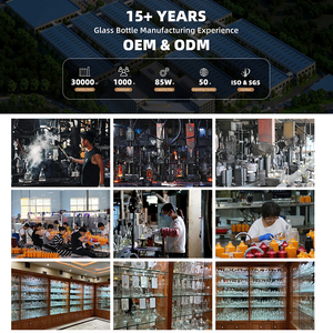 Chai thủy tinh vuông kiểu Pháp 8oz 12oz 16oz 250ml 350ml 500ml có nắp vặn dùng cho nước ép trái cây ép lạnh, trà sữa, sinh tố, nước uống - Product Image 3