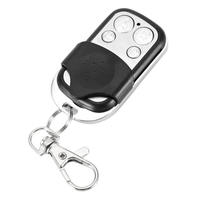 4 botones Metal 433 MHz Código de aprendizaje Transmisor RF universal Puerta de control remoto programable