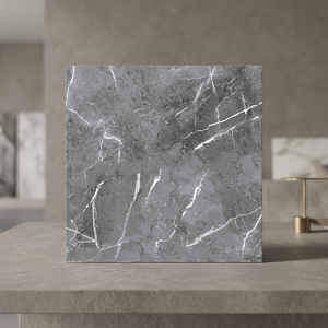 Carreaux de sol en céramique numérique bleus 300x300mm, qualité supérieure, imperméables, résistants au feu, design moderne pour salle de bain, extérieur, Kajaria - Product Image 6
