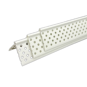Perles d'angle de plâtrage en PVC de couleur blanche pour coin de mur intérieur et extérieur - Product Image 3
