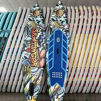 Planche de surf gonflable Skatinger 2026 prête à être expédiée, design Koi, planche de surf gonflable