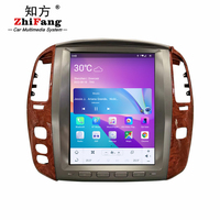 Lecteur DVD vidéo de voiture avec écran tactile, Navigation GPS pour Lexus 2004-2006 LX470 Android 11.0, lecteur multimédia de voiture