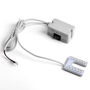 Cho máy tiện khoan ép công nghiệp <span class=keywords><strong>10</strong></span> LED Máy may ánh sáng siêu sáng U hình dạng bảo vệ mắt vớ<span class=keywords><strong>i</strong></span> nam châm gắn đèn làm việc - Product Image 1