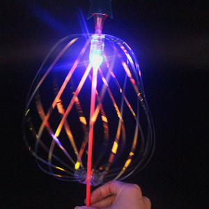 Permutation magique bulle baguette Permutation Twister ruban baguette magique bulle fleur baguette magique paillettes lueur LED jouet - Product Image 5