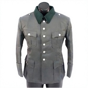Chaqueta Táctica de Campo para Hombre, Chaqueta de Uniforme de Tela de Lana, Chaqueta Exterior Utilitaria con Botones al Frente, Logotipo Personalizado OEM - Product Image 1
