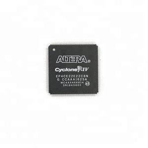 ชิ้นส่วนอิเล็กทรอนิกส์ IC Fpga 79 I/o 144EQFP EP4CE22E22C8N - Product Image 1