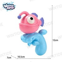 WANNA MAGIC Mini pistolet à eau en plastique en forme de requin baleine mignon pour les tout-petits et les enfants, plage, piscine, bain, été, à partir de 3 ans