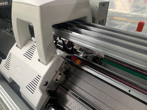 เครื่องถักเสื้อสเวตเตอร์แบบแบน รุ่นล่าสุดของ Hengqiang System Steiger ขนาด 12 เกจ แบบ Jacquard  แบบรางเดี่ยว พร้อมระบบสามระบบ - Product Image 6