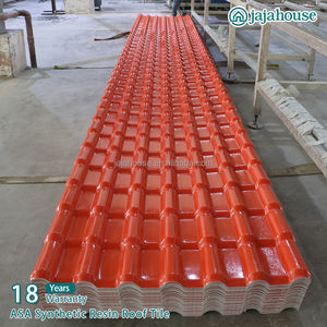 <span class=keywords><strong>Tejas</strong></span> Romanas para Exterior Aislantes <span class=keywords><strong>de</strong></span> UPVC Estilo Español <span class=keywords><strong>de</strong></span> Plástico <span class=keywords><strong>de</strong></span> Gran Vano con Membrana ASA - Product Image 1