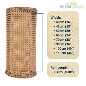 Popular Plastic <strong>Rattan</strong> Roll, <strong>Rattan</strong> Cane Webbing, <strong>Rattan</strong> Material for Chair Furniture Home Decoration - Product Image 4