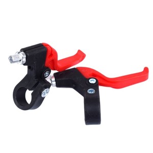 Palanca de freno de bicicleta ajustable de 2 dedos para bicicleta de montaña, bicicleta plegable, bicicleta para niños, mango de plástico con aluminio forjado negro - Product Image 5