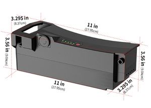 Литиевая аккумуляторная батарея 36 В <span class=keywords><strong>18650</strong></span> 5P10S электрическая батарея для электровелосипеда 13000 мАч литий-ионный аккумулятор - Product Image 2