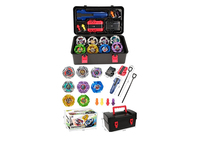Jouets éducatifs pour enfants, table de puzzle, jeu interactif amusant, jouets de bureau, grande règle, lanceur de gyroscope avec lumière pour enfants