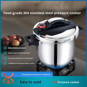 Olla a Presión Royal de 5l 7l 22cm, Olla de Cocción Rápida de Acero Inoxidable 18/10, Olla a Presión <span class=keywords><strong>Presto</strong></span> - Product Image 4