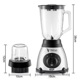 Licuadora Multifuncional 2 en 1 de Alta Velocidad con Doble Vaso para Frutas, Carnes, Café y Smoothies - Product Image 6