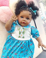 Poupée Bébé Reborn en Silicone de 60 cm, Jouet pour Enfants, Princesse Nouveau-né Exquise en Vinyle, Fille Vivante, Cadeau d'Anniversaire pour Bébés